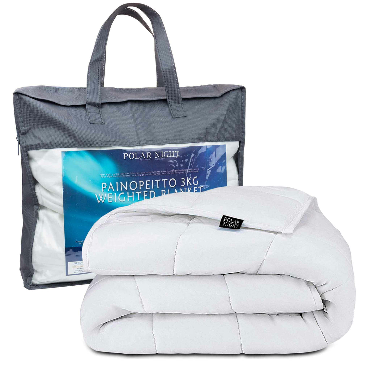 
              Polar Night Weighted Blanket 5-13kg, 150x200cm (cotton)