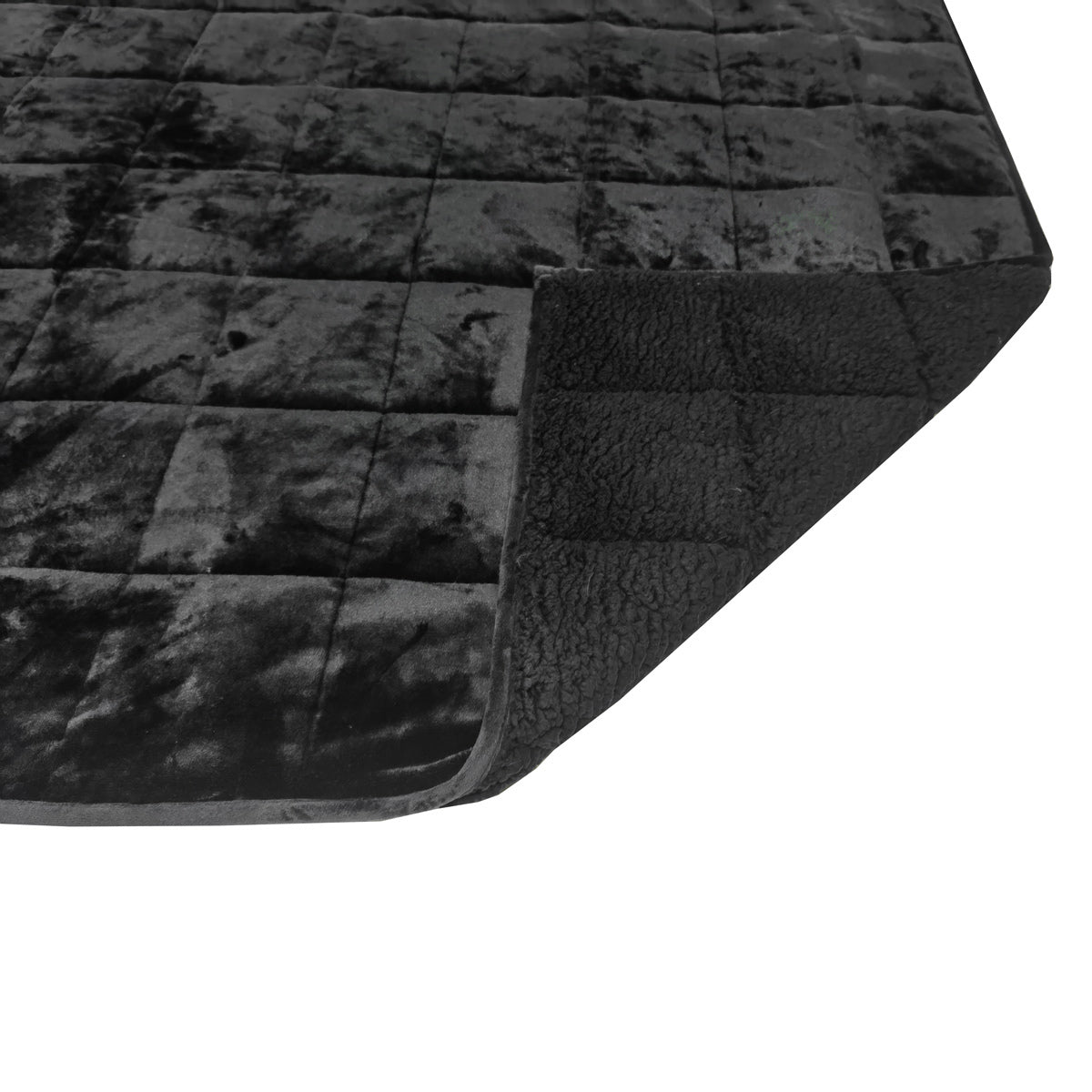 
              Polar Night Weighted Blanket 135x200cm Sherpa Black