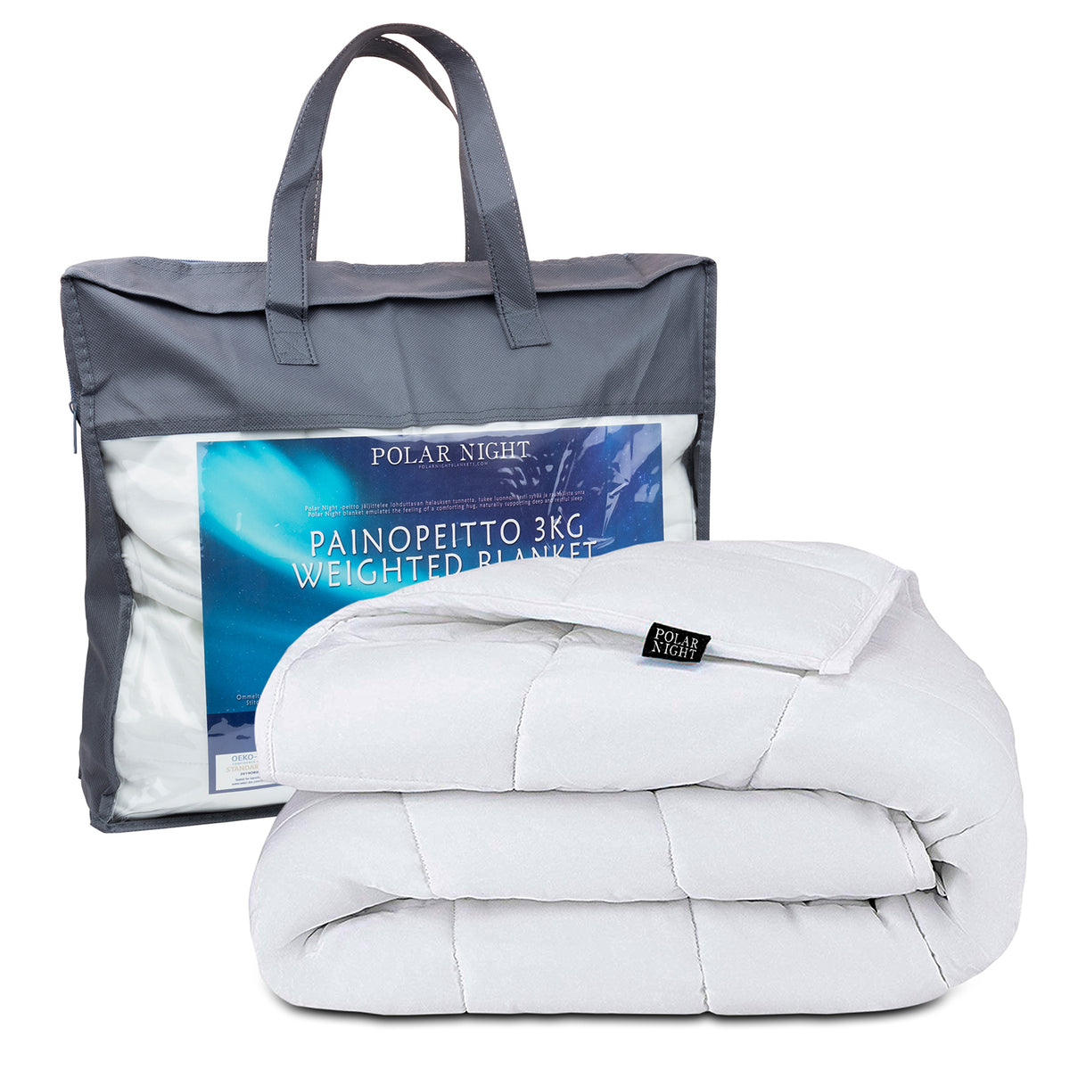 
              Polar Night Weighted Blanket 5-13kg, 135x200cm (cotton)